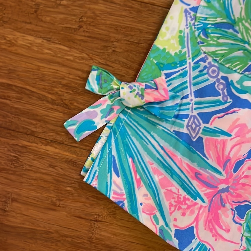 Lilly Pulitzer girls little Lilly classic shift dress Multi Swizzle sizes 7& 10 - Picture 4 of 12